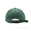 Gewaschene Baumwolle 6 Panel Dad Cap